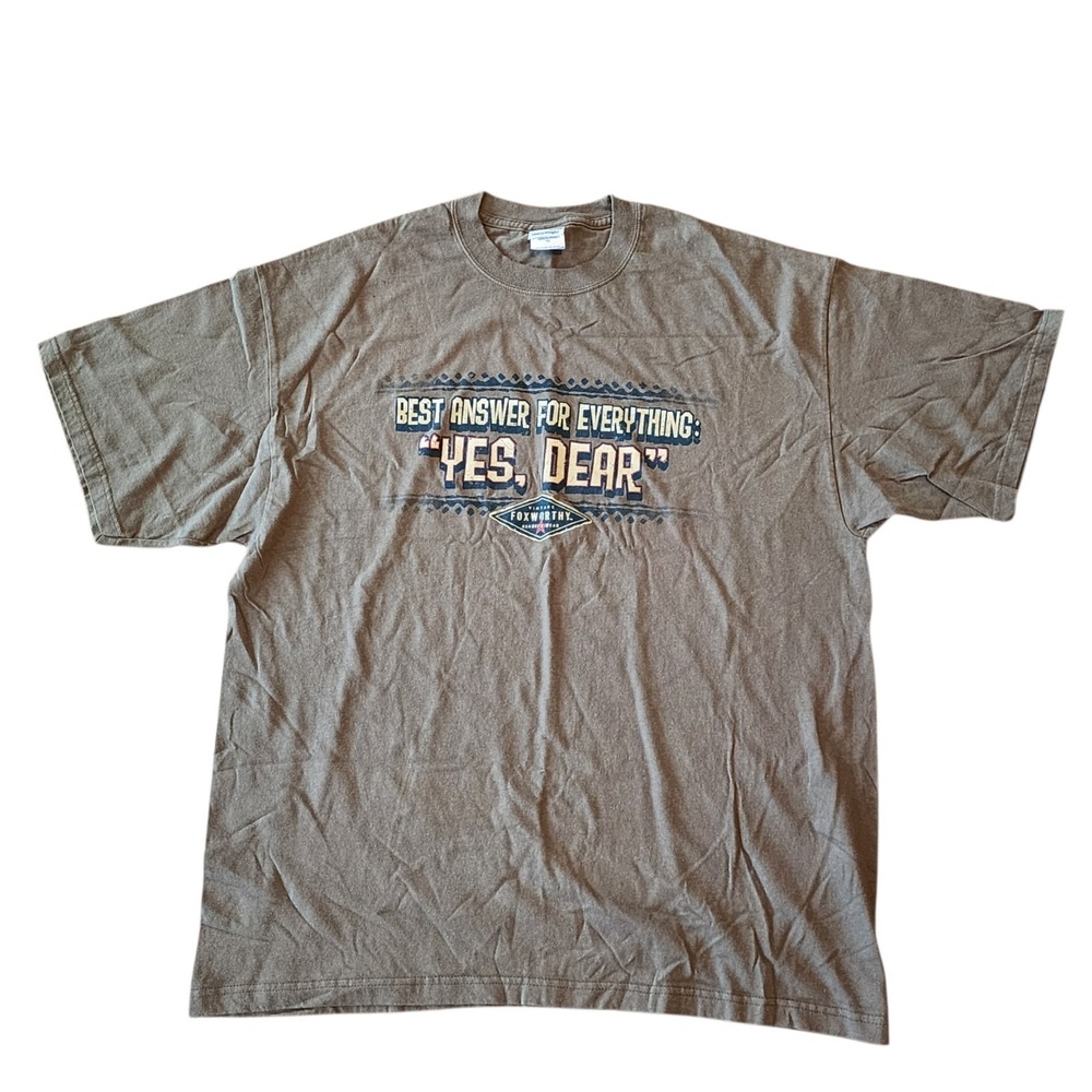 Vintage Foxworthy Yes Dear Graphic T Shirt Mens XL Funny Redneck Wear Tee